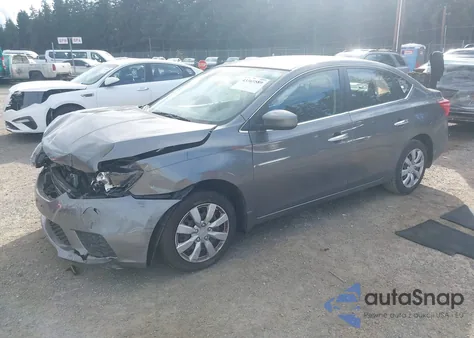 2016 Nissan Sentra S z USA, uszkodzony, nr VIN 3N1AB7AP9GY305728